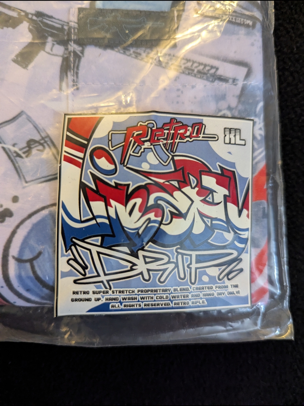XL Retro Rifle "Liberty Drip" - Picture 3 of 4